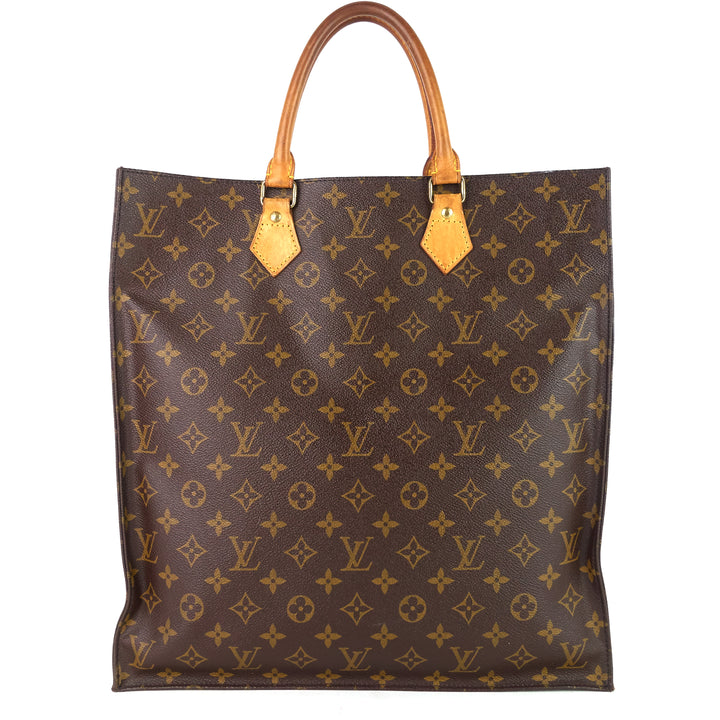 sac plat gm monogram canvas handbag