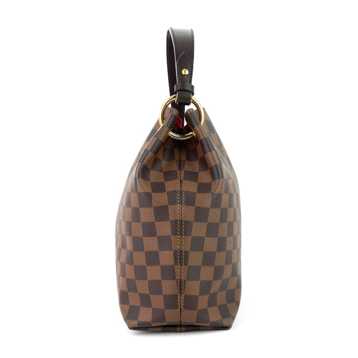 graceful pm damier ebene canvas bag