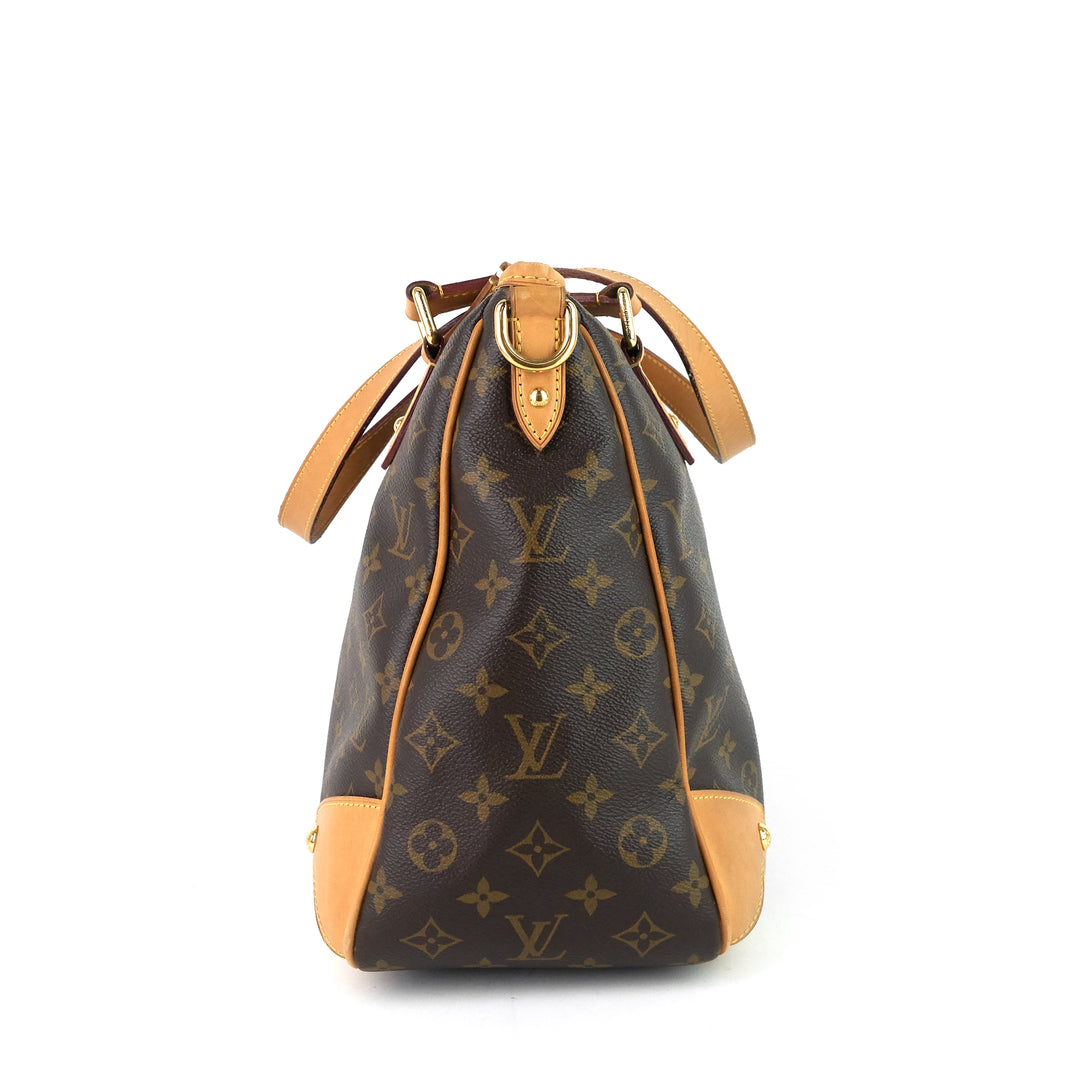 estrela mm monogram canvas bag