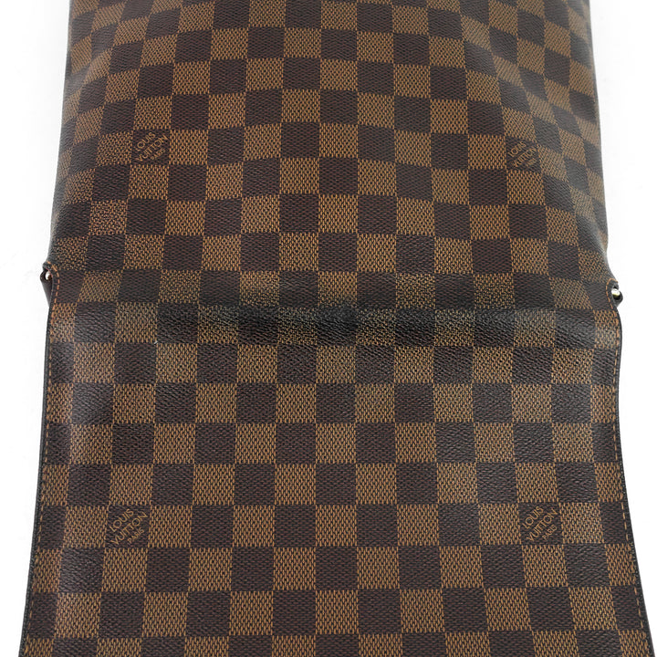 musette salsa damier ebene canvas bag