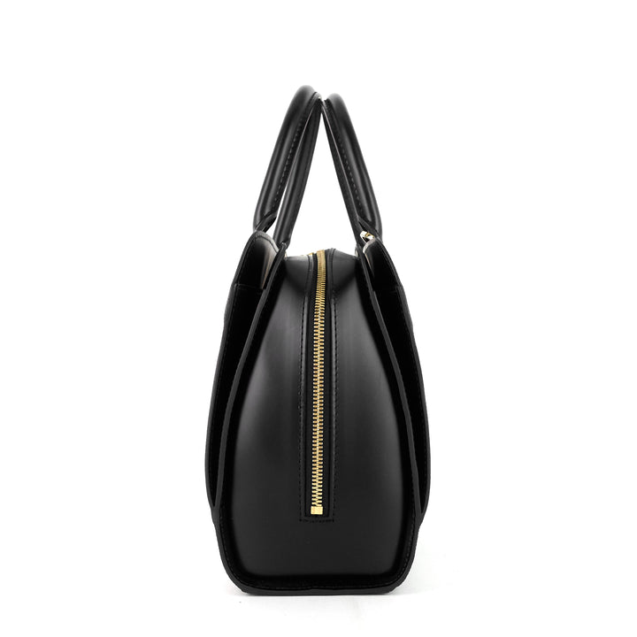 pont neuf pm black epi leather bag