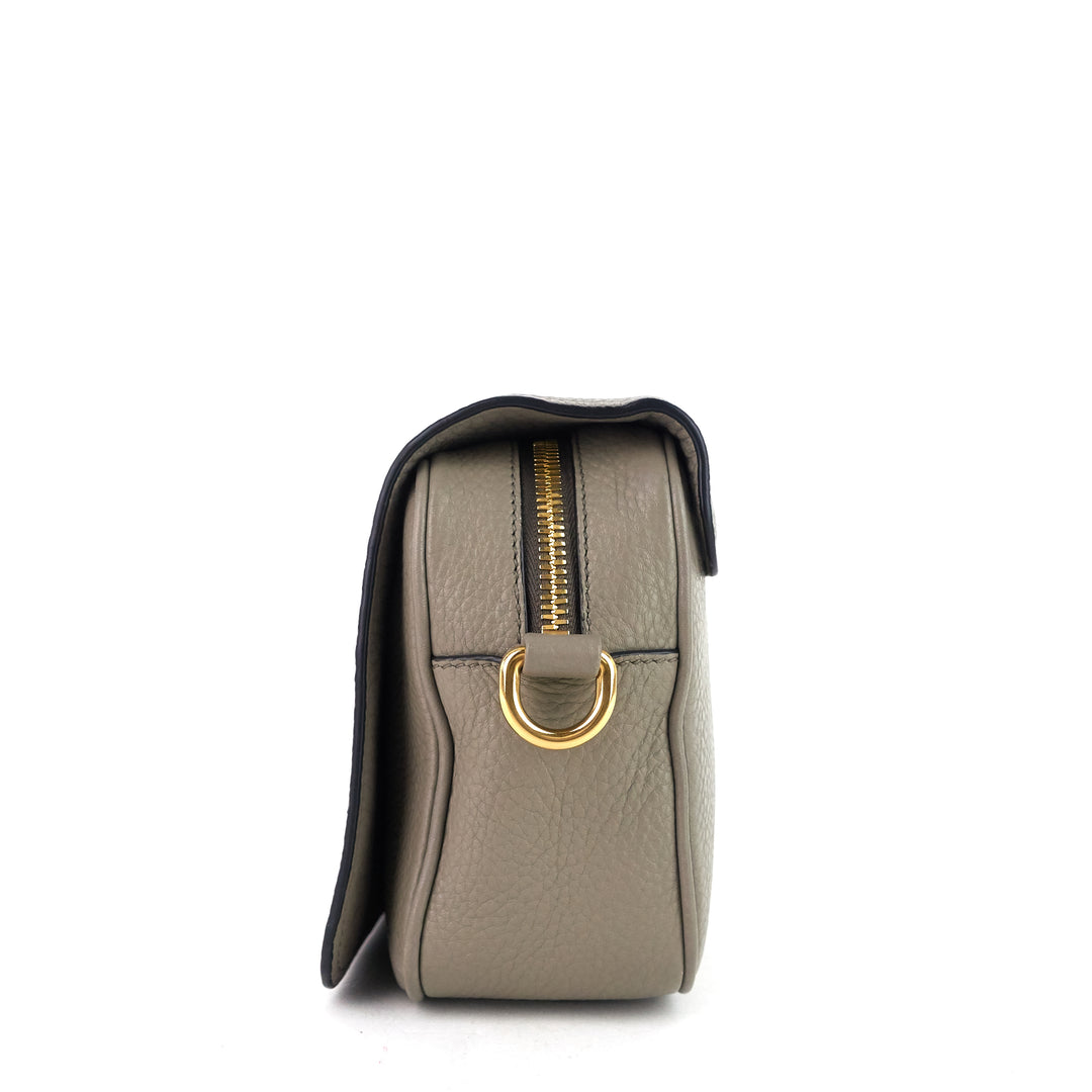 vitello phenix flap crossbody bag