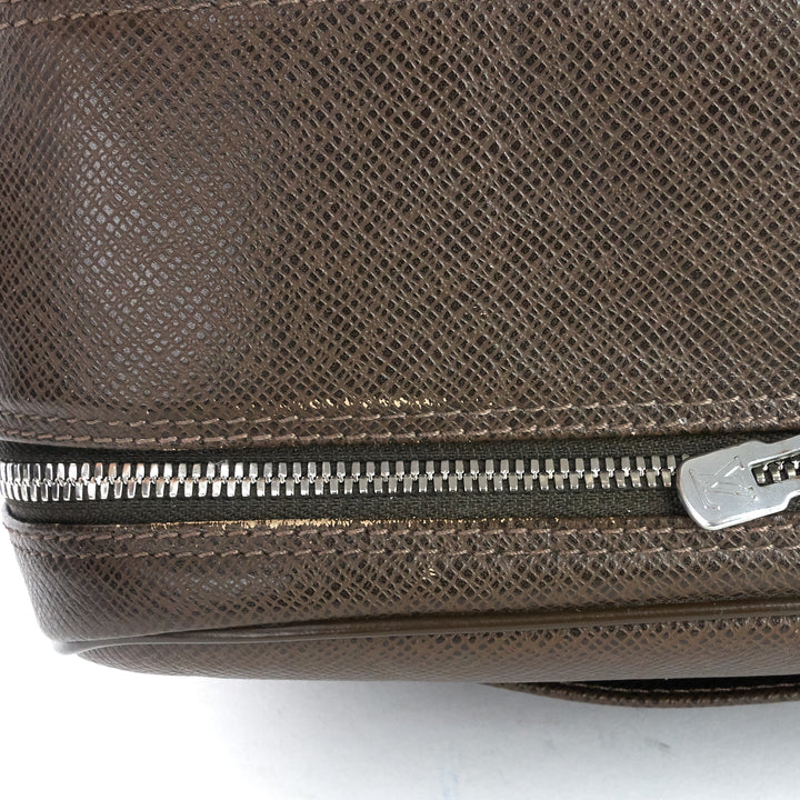reporter pm taiga leather bag
