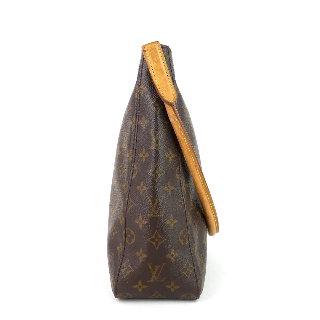 looping gm monogram canvas shoulder bag
