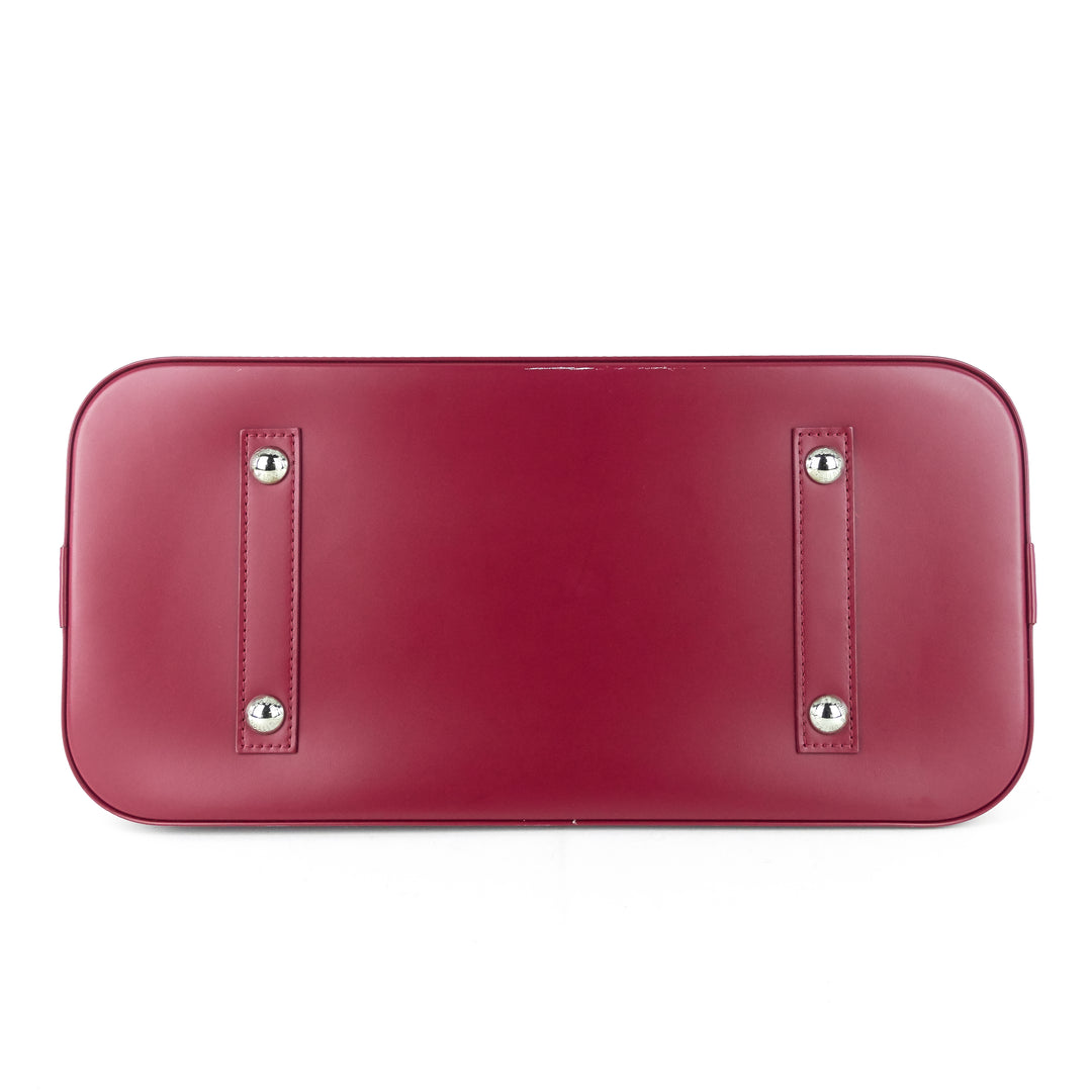 alma gm fuchsia epi leather bag