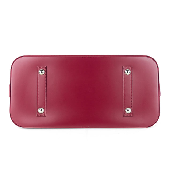 alma gm fuchsia epi leather bag