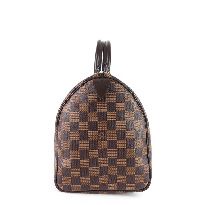 speedy 30 damier ebene canvas bag