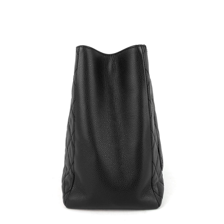 grand shopping tote caviar leather bag