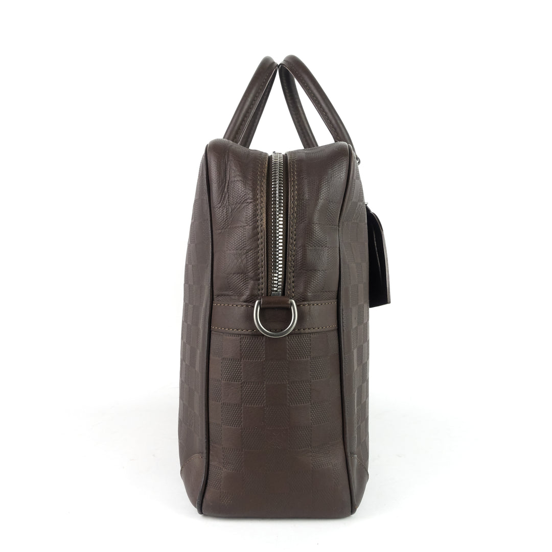 porte-documents voyage gm damier infini briefcase bag