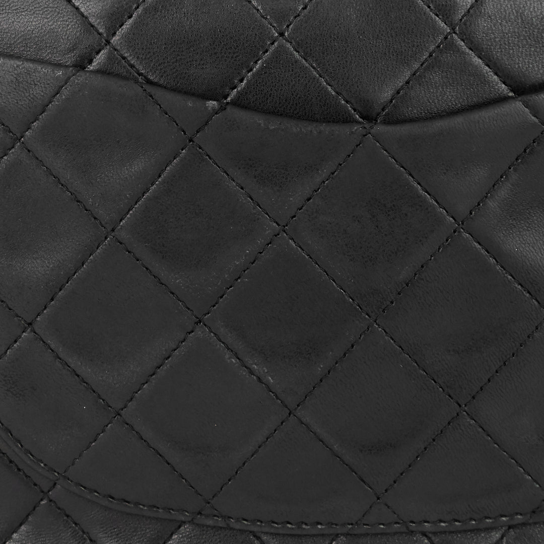 classic double flap small lambskin shoulder bag
