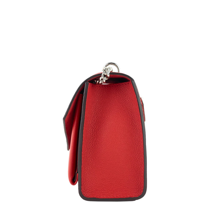 Mylockme Chain Calfskin Shoulder Bag