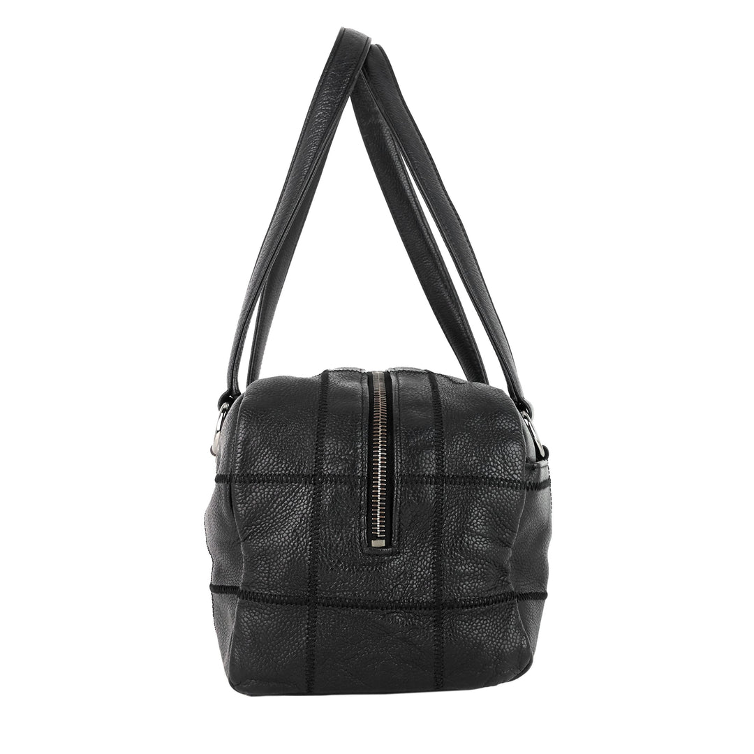 choco bar quilted caviar shoulder bag