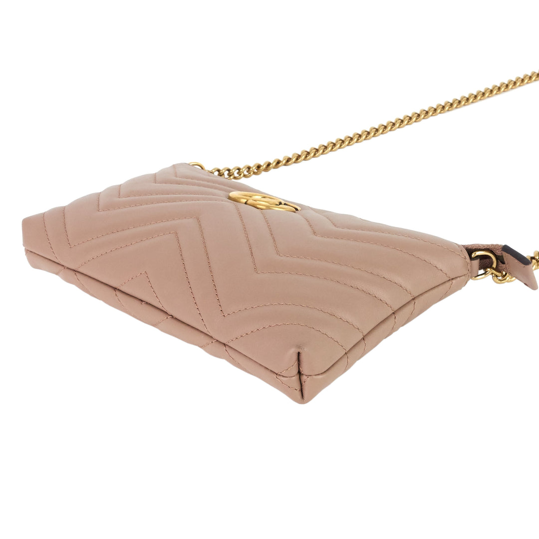 gg marmont mini calfskin leather bag