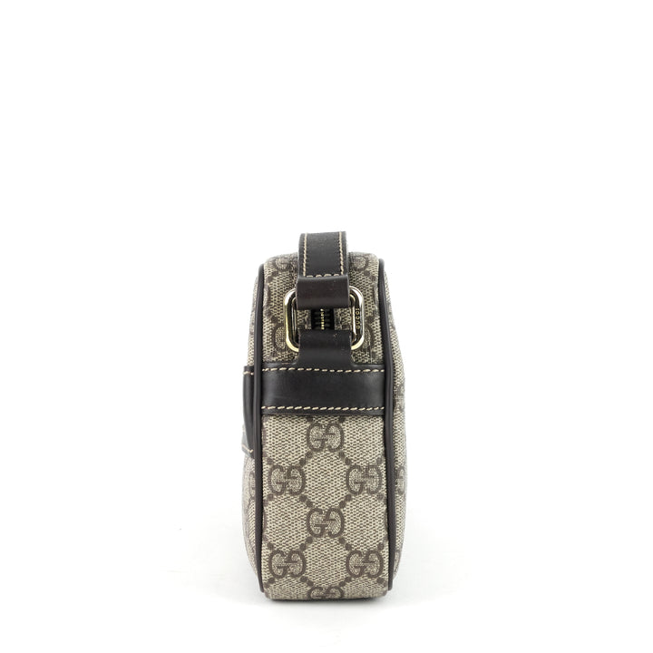 front zip gg supreme canvas camera bag