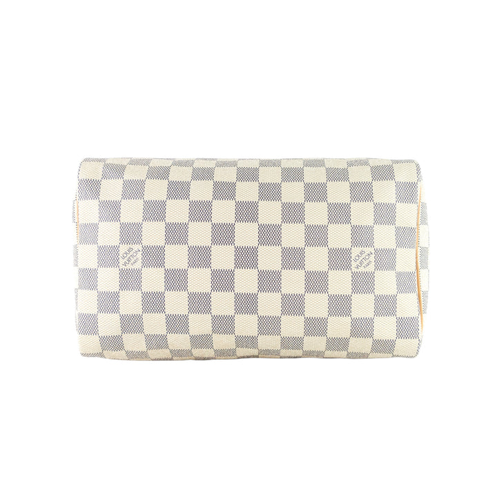 speedy 25 damier azur canvas bag