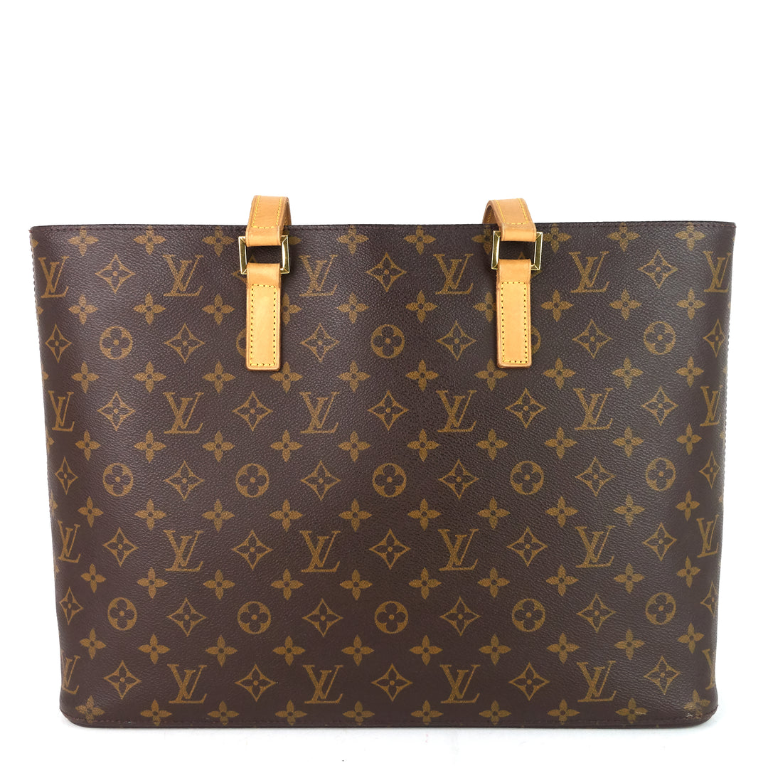 luco monogram canvas tote bag