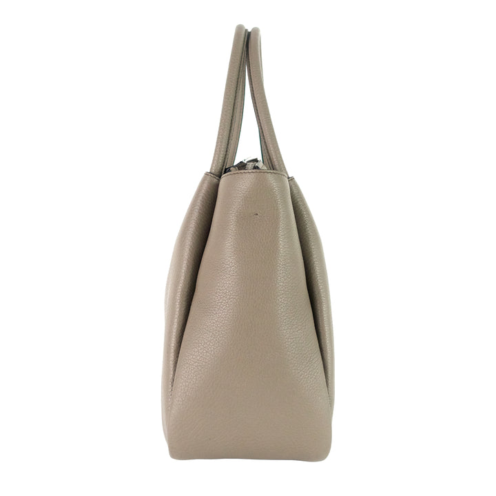 Large Vitello Daino Leather Bag