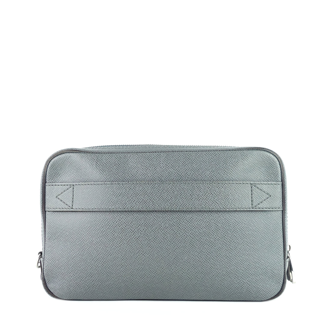 pavel taiga leather clutch bag