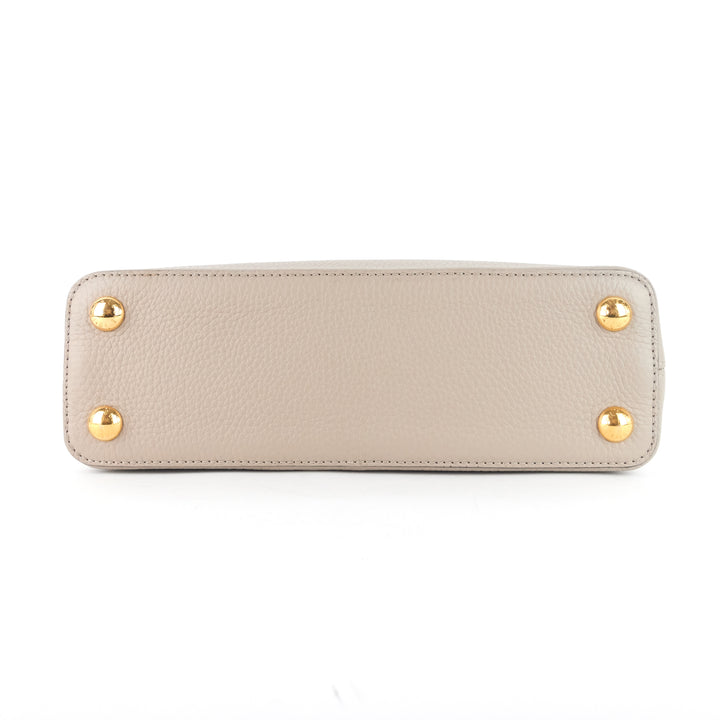 capucines bb taurillon leather bag