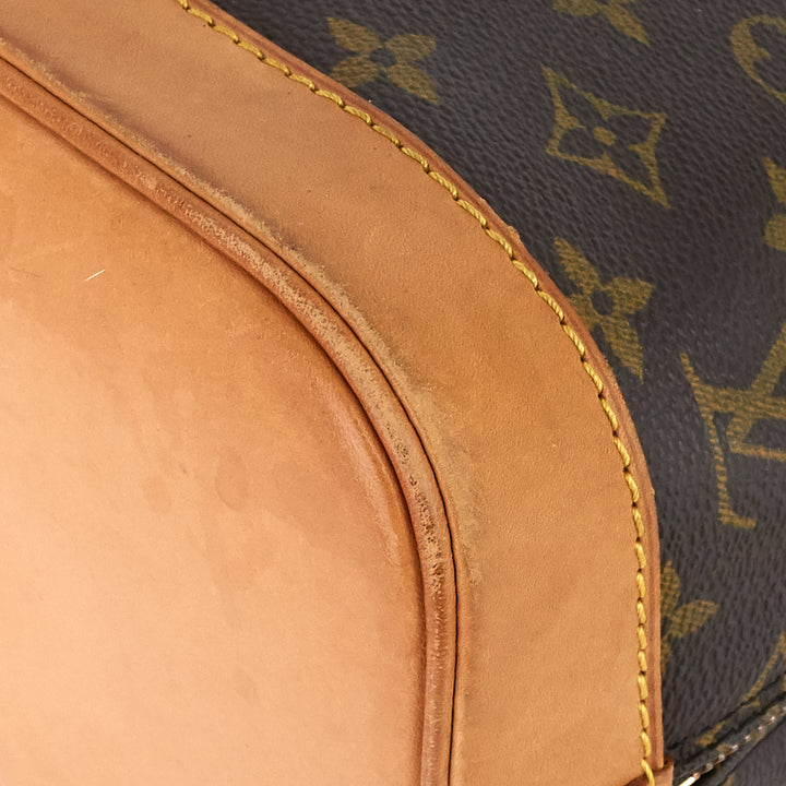 alma pm monogram canvas handbag