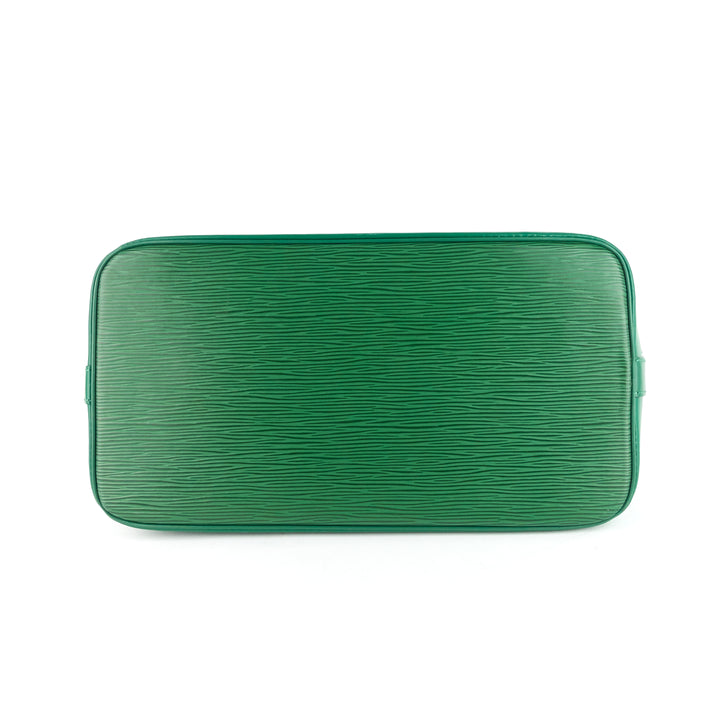 alma pm epi leather handbag