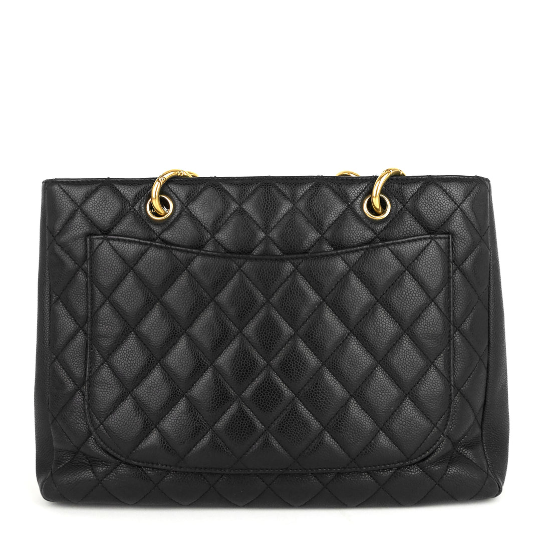 gst grand shopping tote caviar bag