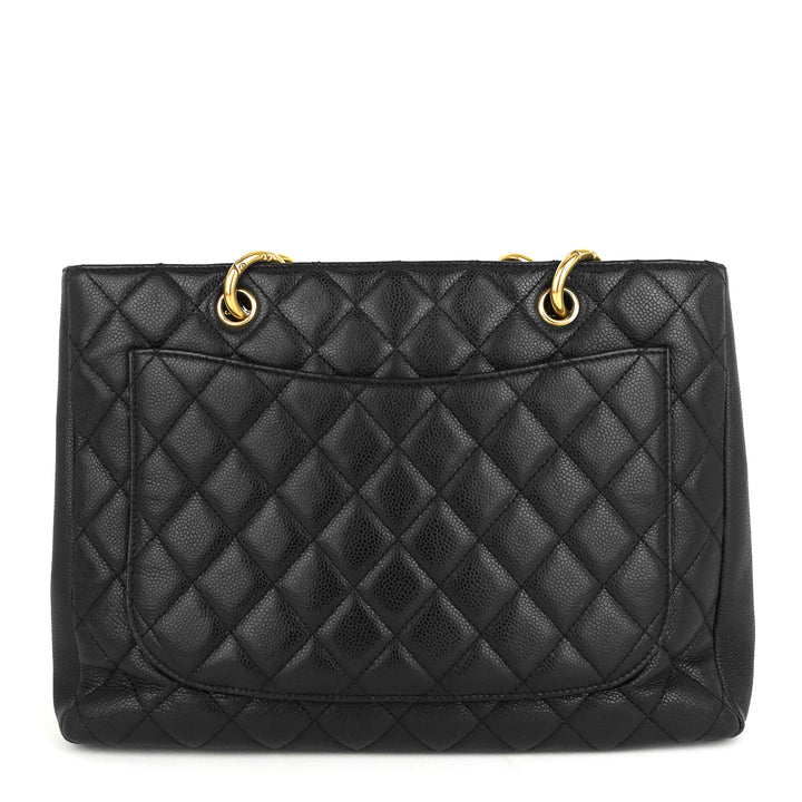 gst grand shopping tote caviar bag