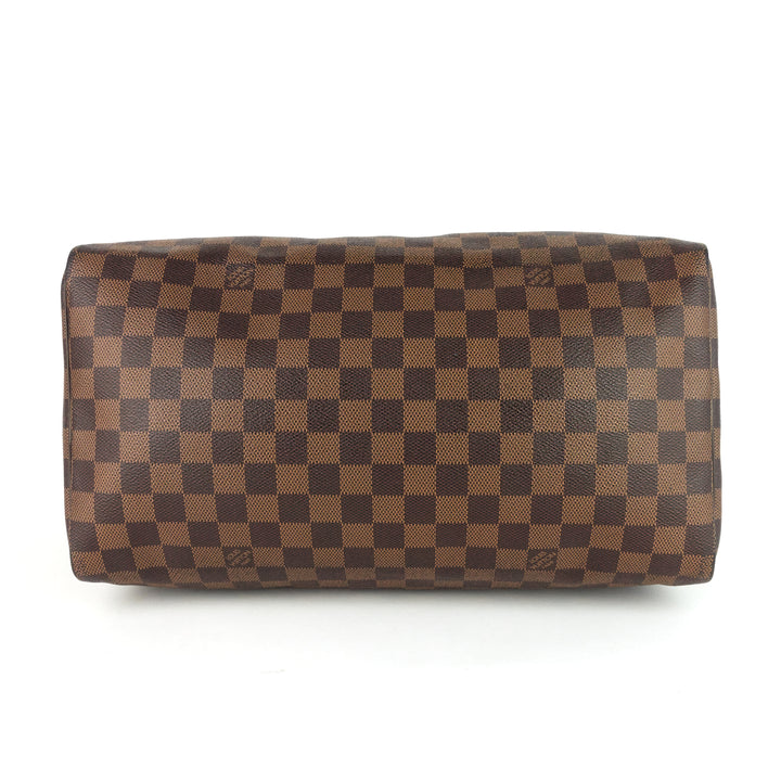 speedy 35 damier ebene canvas bag