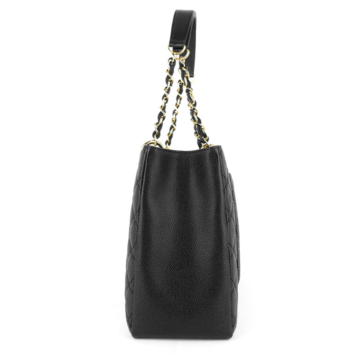grand shopping tote gst caviar bag