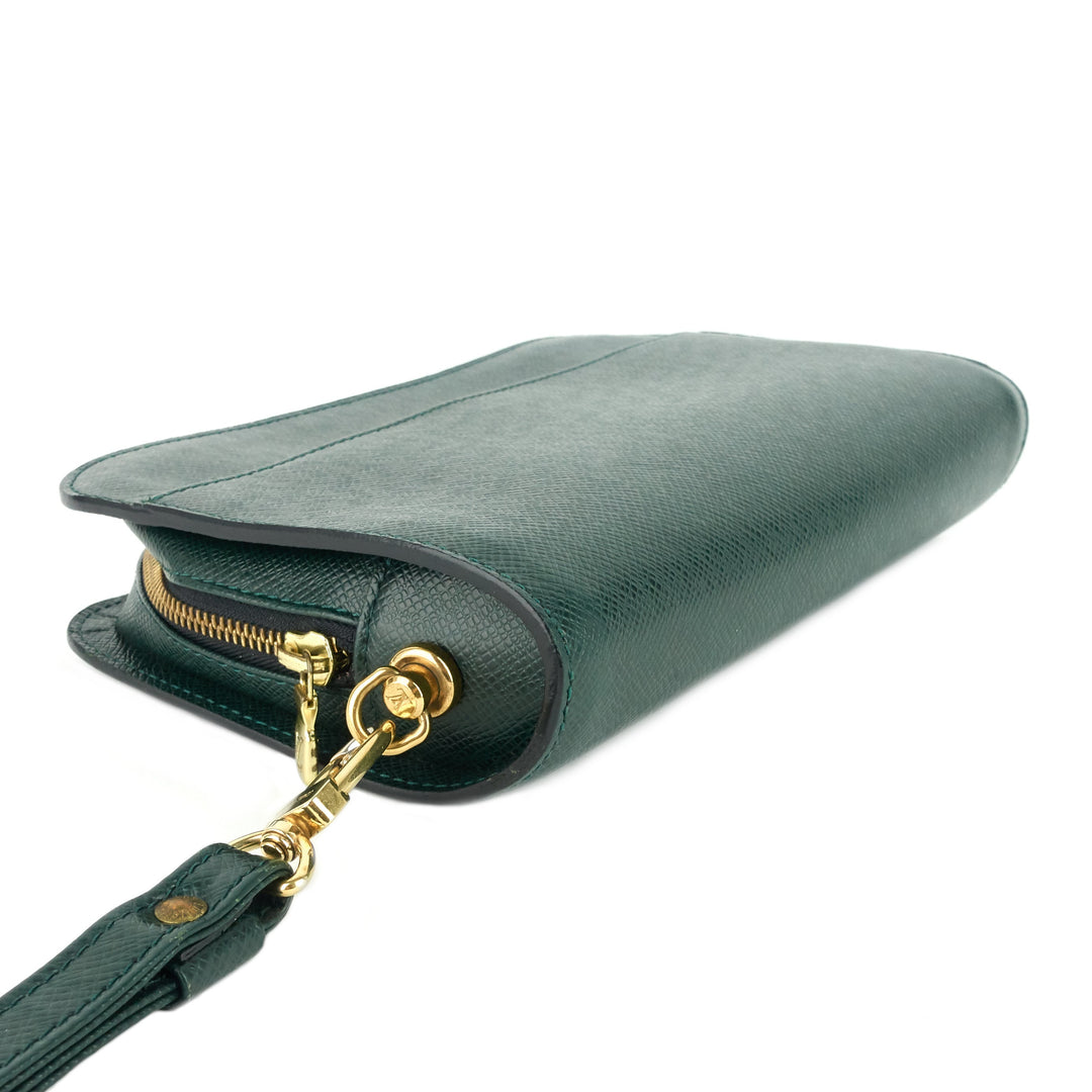 pochette baikal epicea taiga leather bag