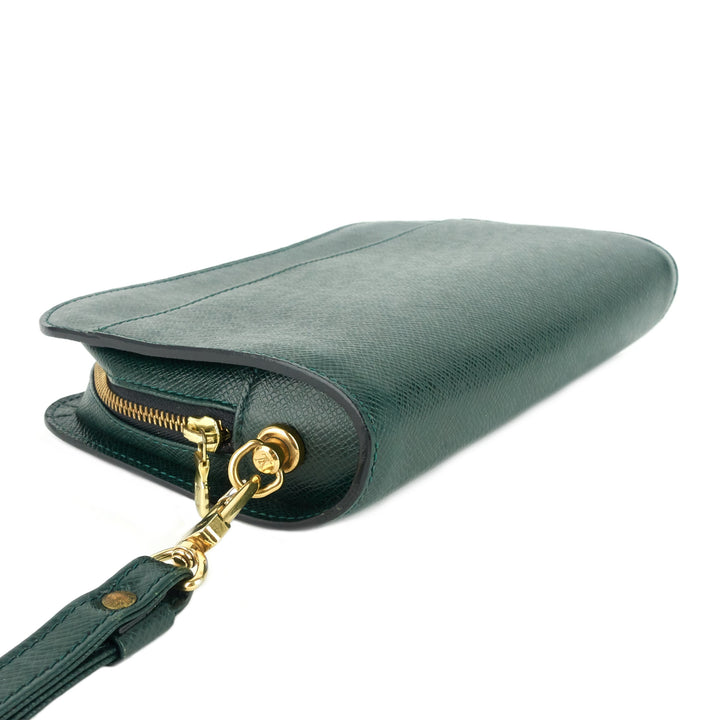 pochette baikal epicea taiga leather bag