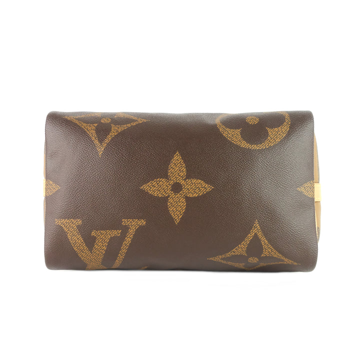 speedy bandoulière 30 monogram giant reverse canvas bag