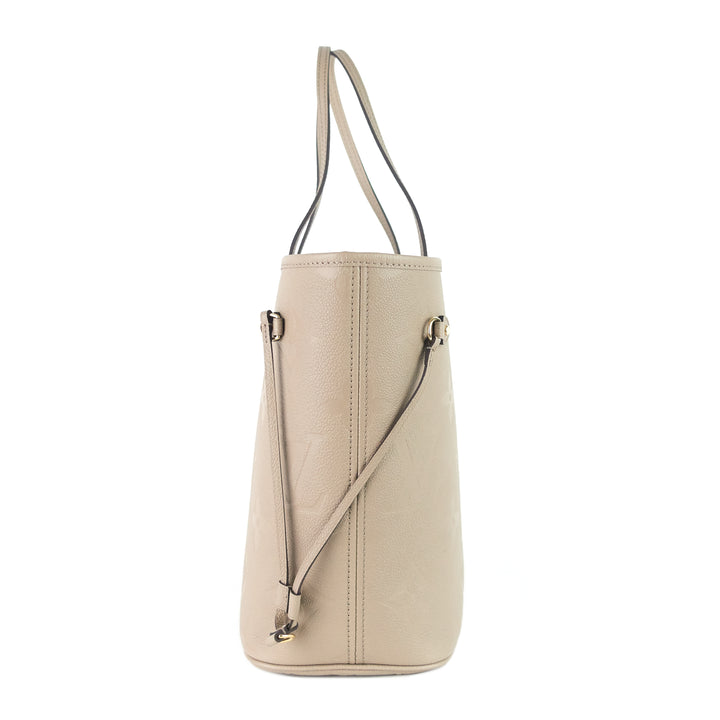 neverfull mm giant monogram empreinte leather tote bag