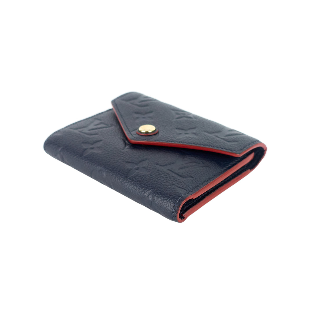 victorine monogram empreinte leather wallet