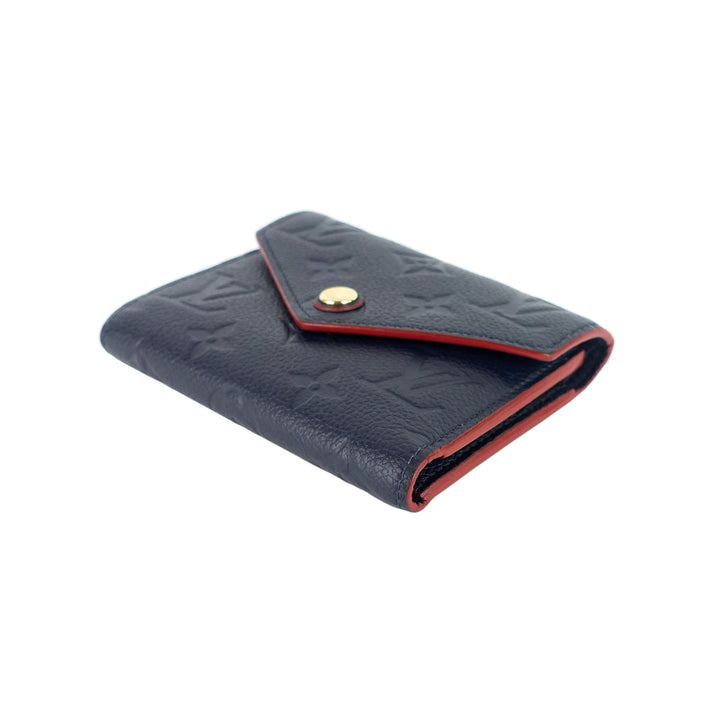 victorine monogram empreinte leather wallet