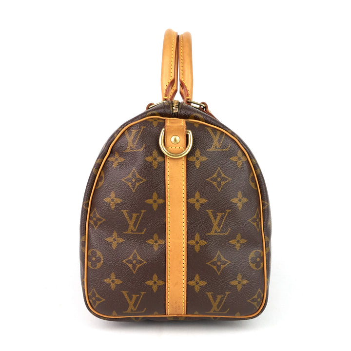 speedy 30 bandouliere monogram canvas bag