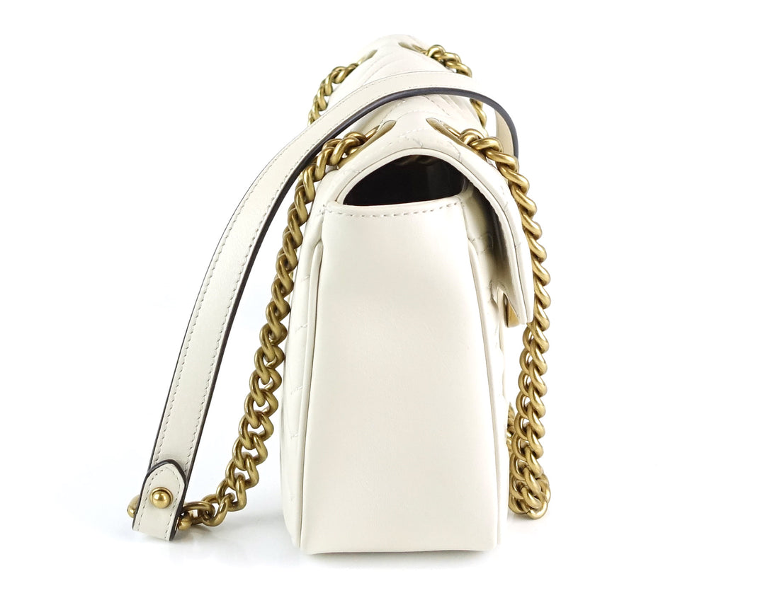 marmont matelasse chevron leather small bag