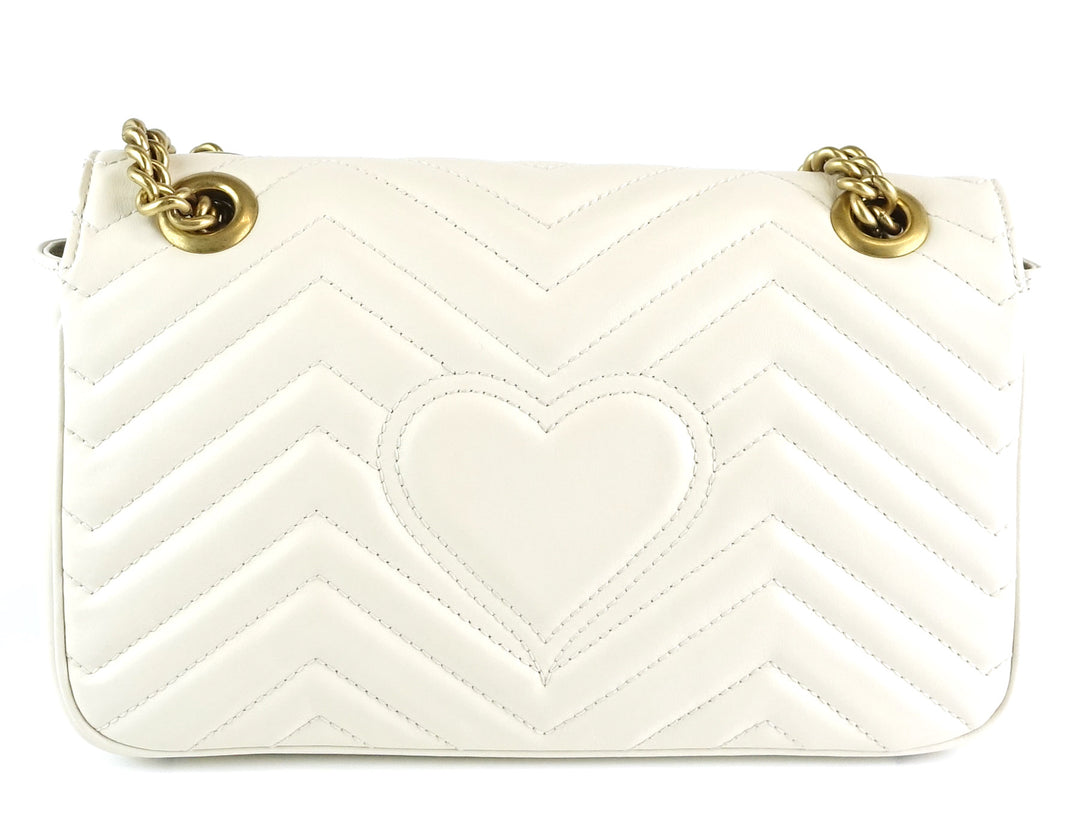 marmont matelasse chevron leather small bag