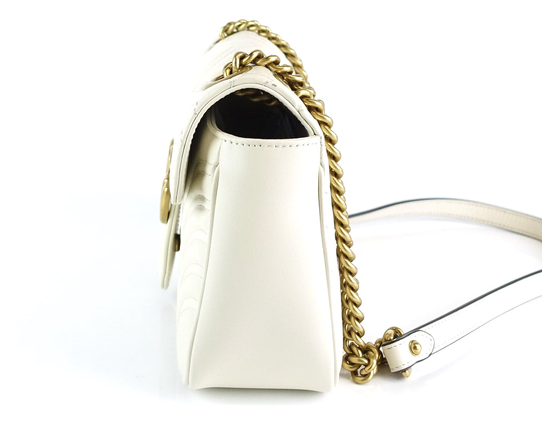 marmont matelasse chevron leather small bag