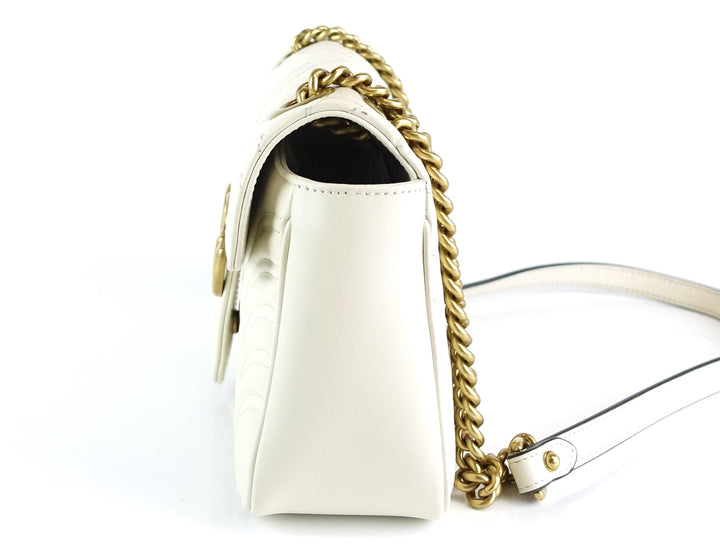 marmont matelasse chevron leather small bag