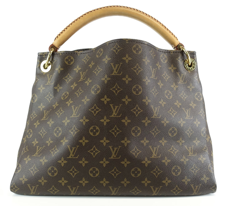 artsy mm monogram canvas shoulder bag