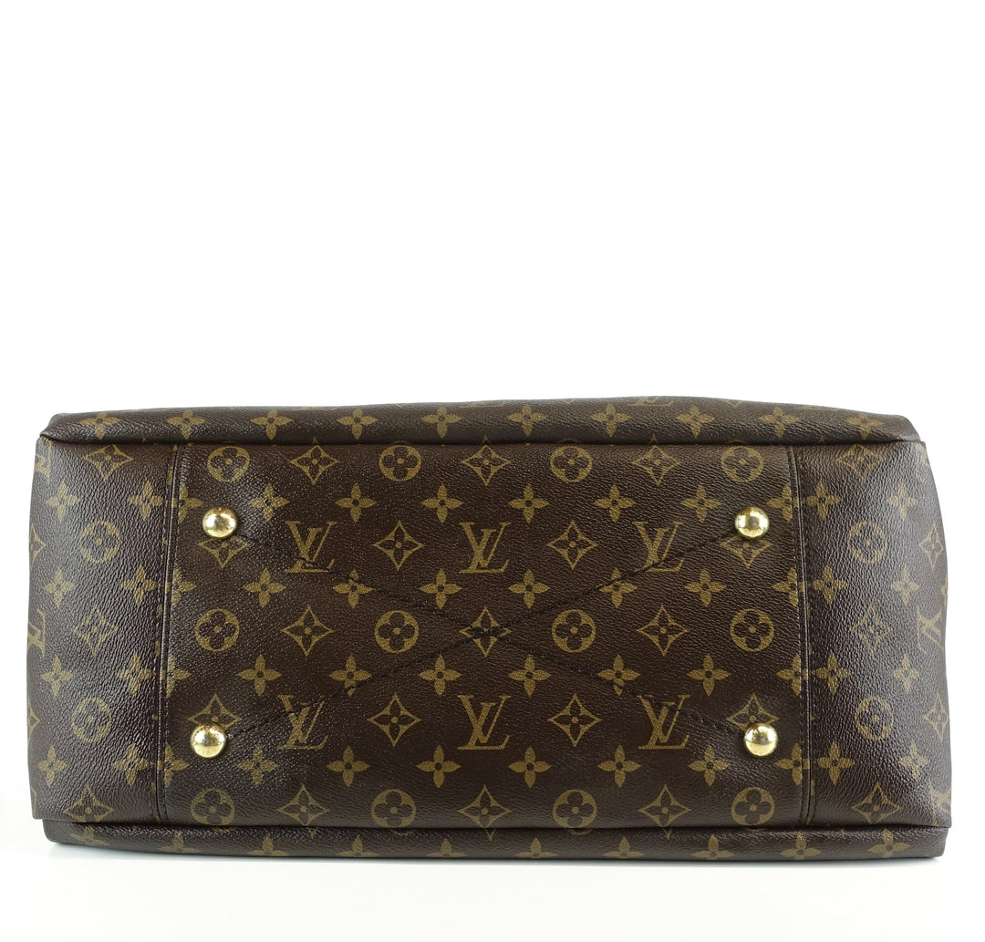 artsy mm monogram canvas shoulder bag