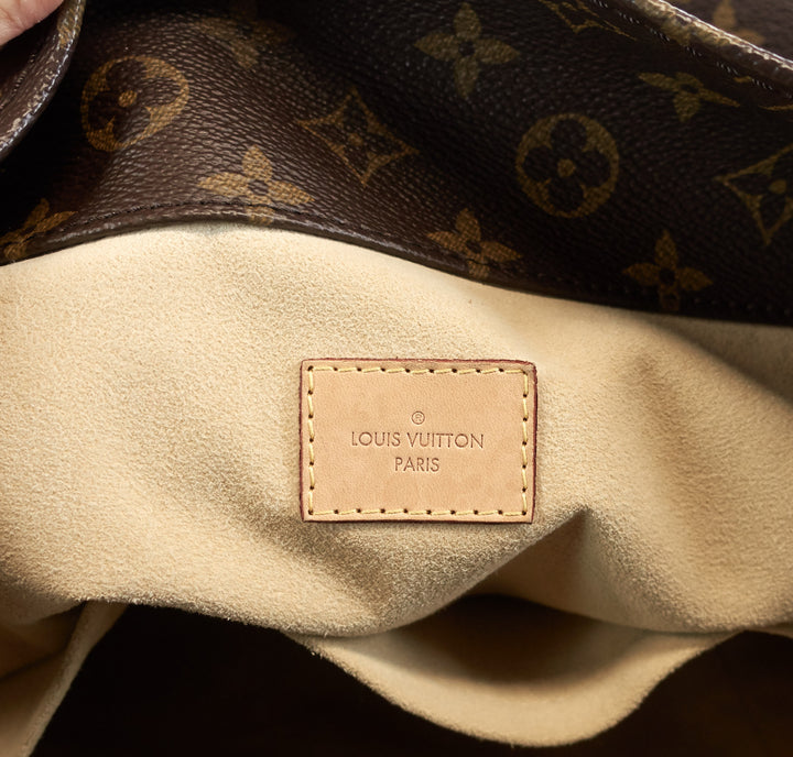 artsy mm monogram canvas shoulder bag