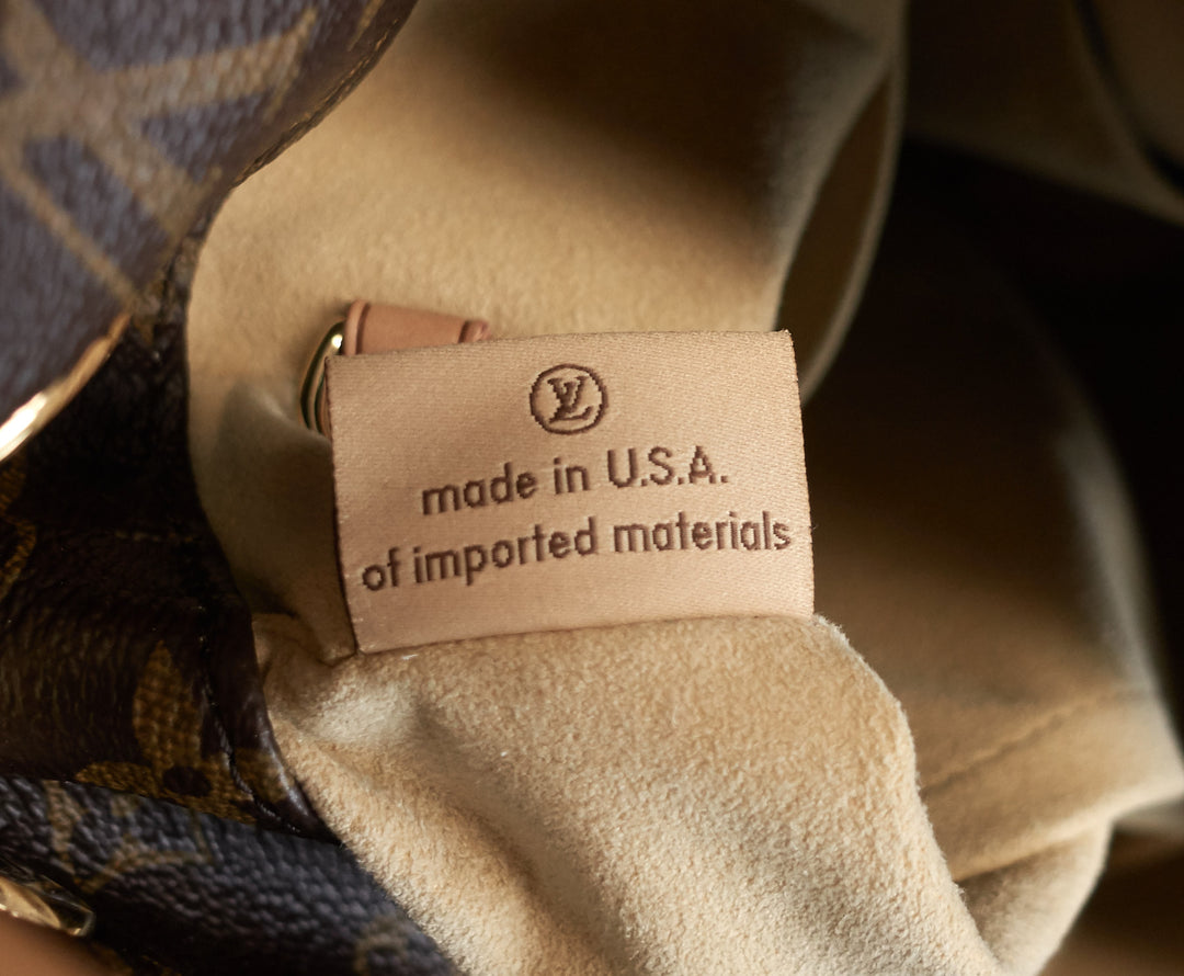 artsy mm monogram canvas shoulder bag