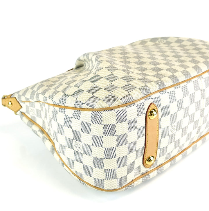 siracusa gm damier azur canvas bag