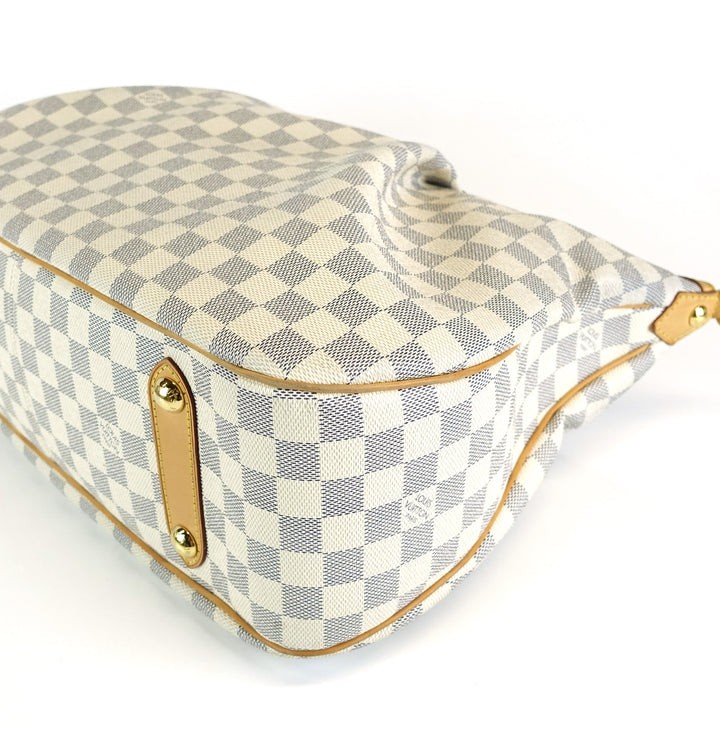 siracusa gm damier azur canvas bag