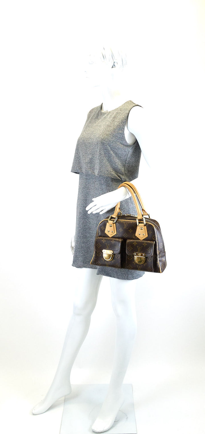 manhattan pm monogram canvas bag