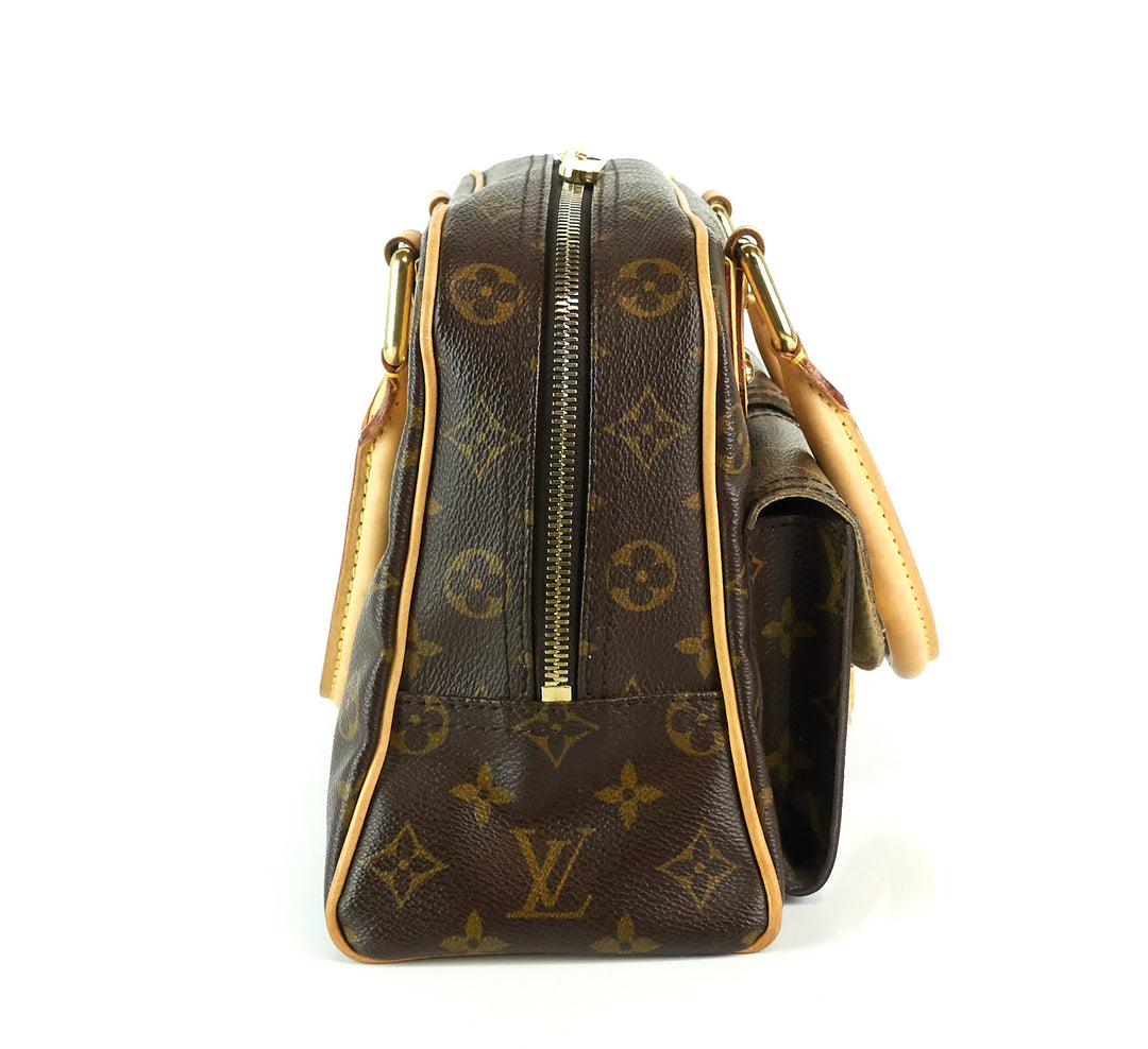 manhattan pm monogram canvas bag