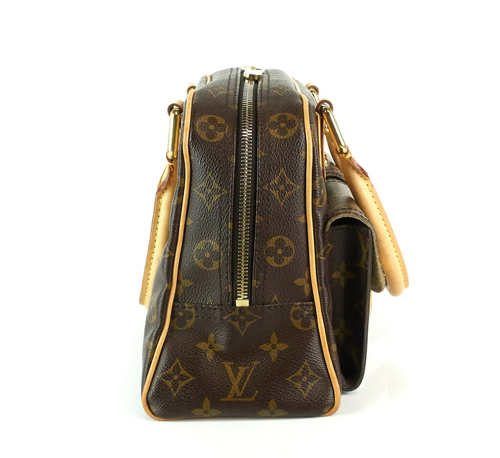 manhattan pm monogram canvas bag