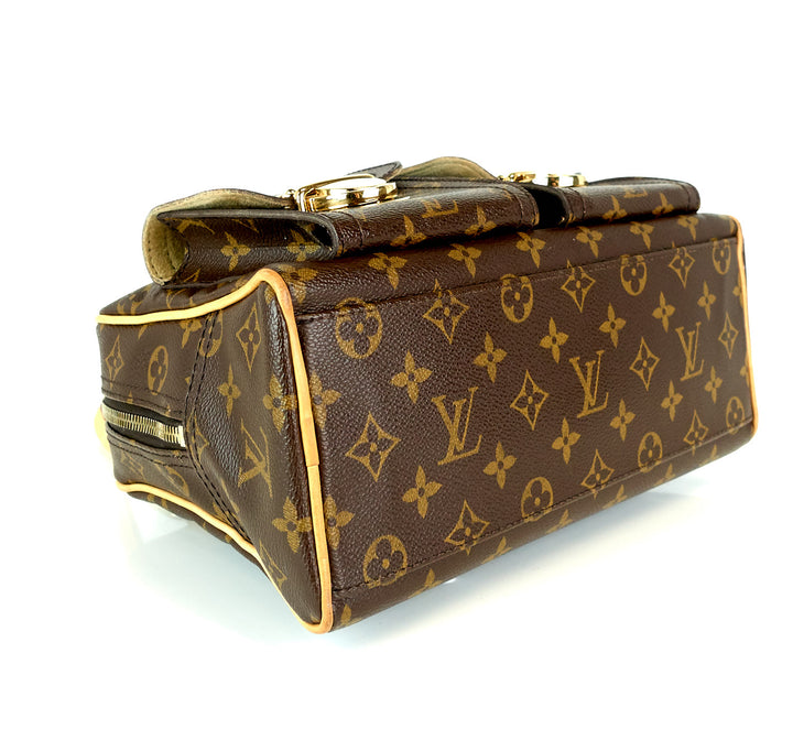 manhattan pm monogram canvas bag